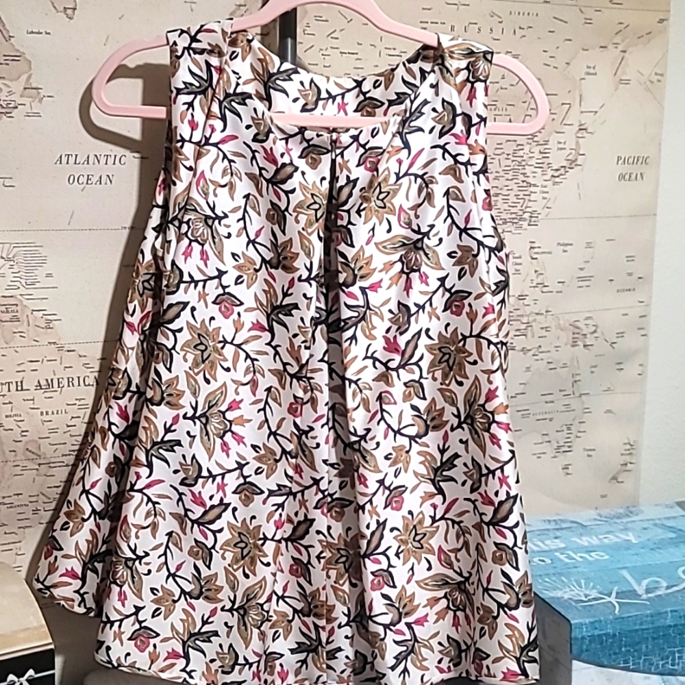 Tory burch floral blouse - Picture 5 of 9